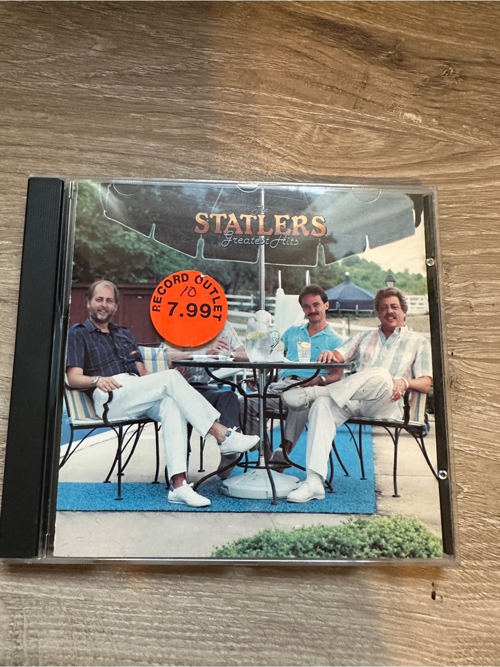 The Statlers Greatest Hits CD - White & Blue Cover